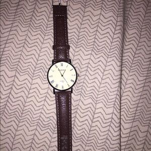 Brown Yazole wrist watch (Needs new batteries)